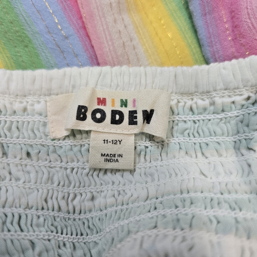 Mini Boden Striped Sun Dress - Picture 6 of 6